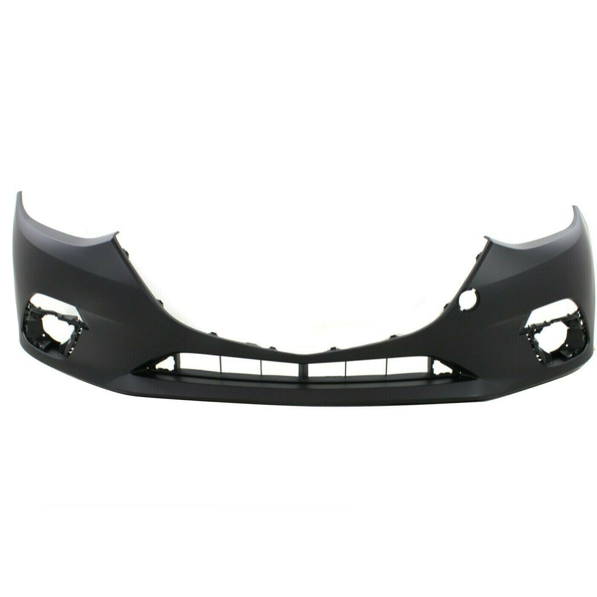 New Front Primed Bumper Cover For 2014-2016 Mazda 3 MA1000239