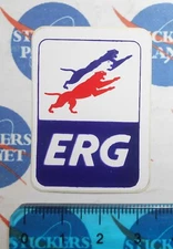 ORIGINAL ERG FUELS AND LUBRICANTS CAR MOTORCYCLE TUNING STICKER STICKER DECAL