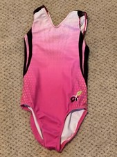 GK Elite 2019 Breast Cancer Awareness Leotard Child's Medium
