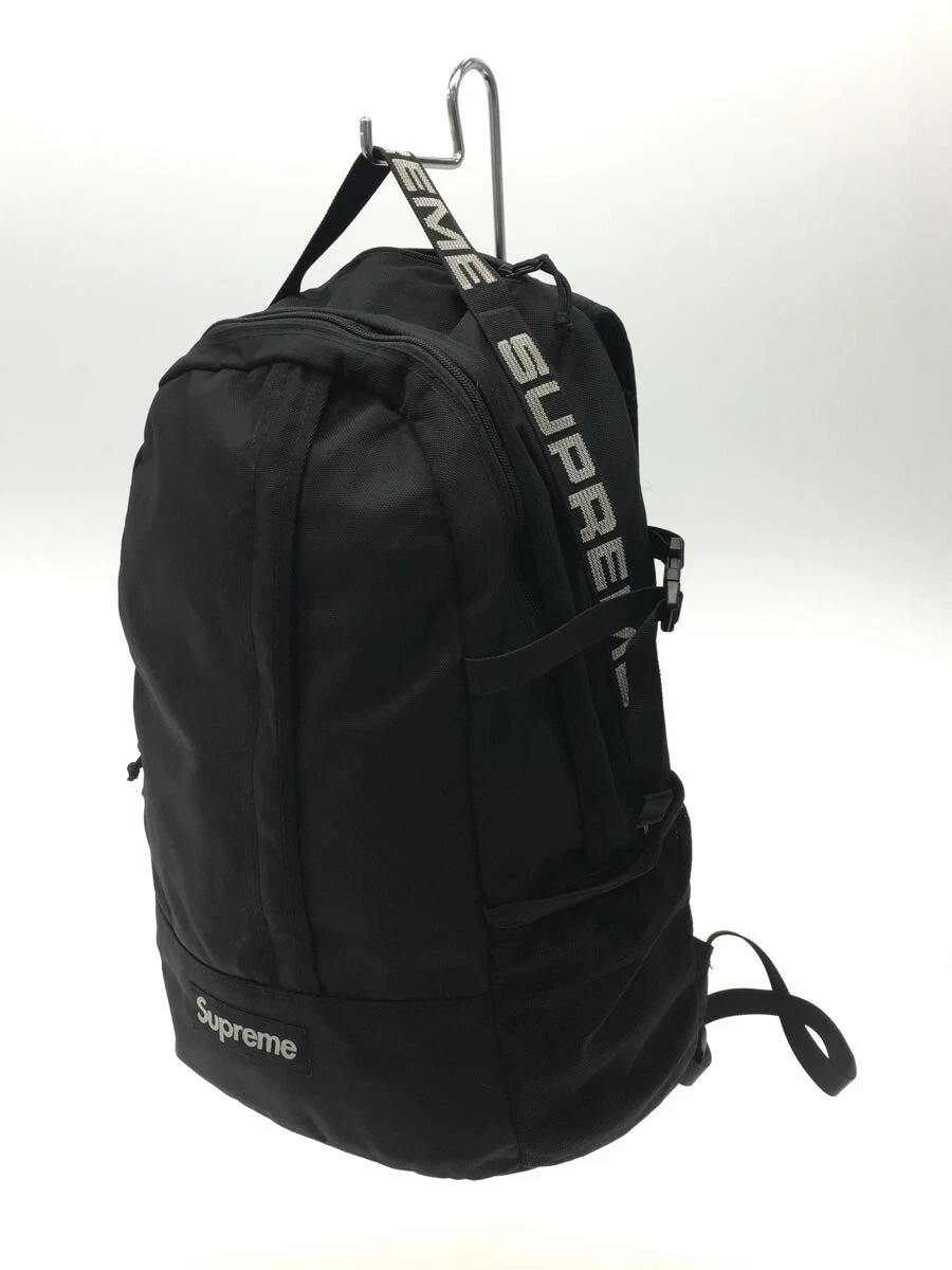 セール大人気 Supreme - 18SS supreme Backpack Black バックパックの