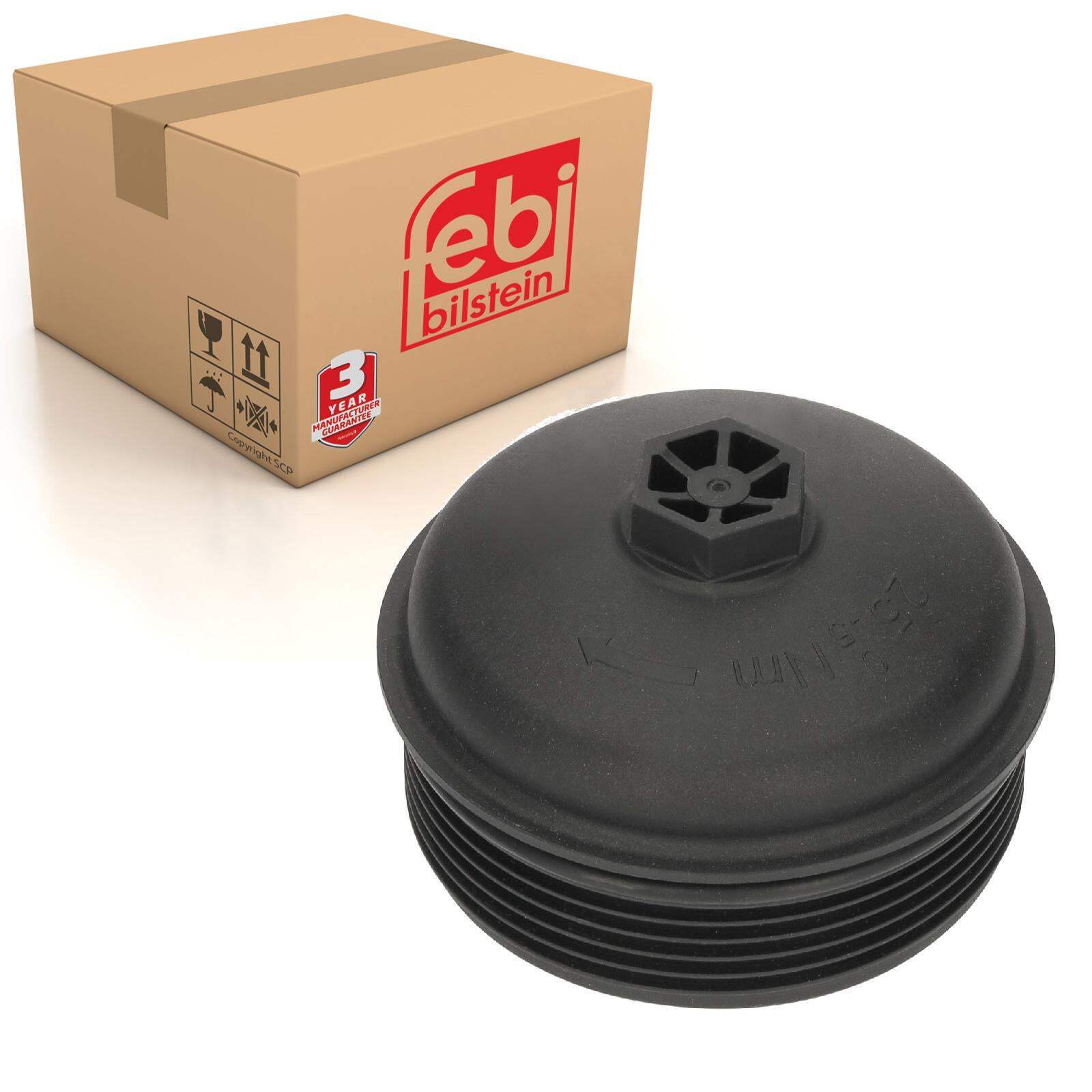 Oil Filter Cap fits RENAULT CLIO MK5 1.3 2019 on Lid Cover 152082327R Febi New - Image 8