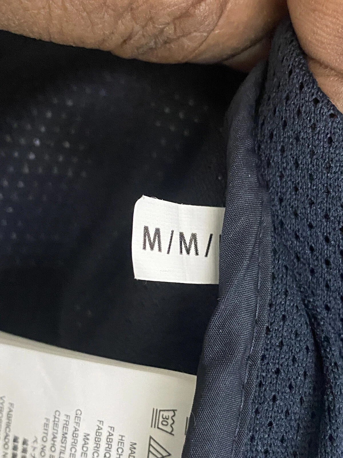 Michael Kors Giacca Uomo Tecnica Cappuccio Staccabile Tasche Frontali Navy TG M