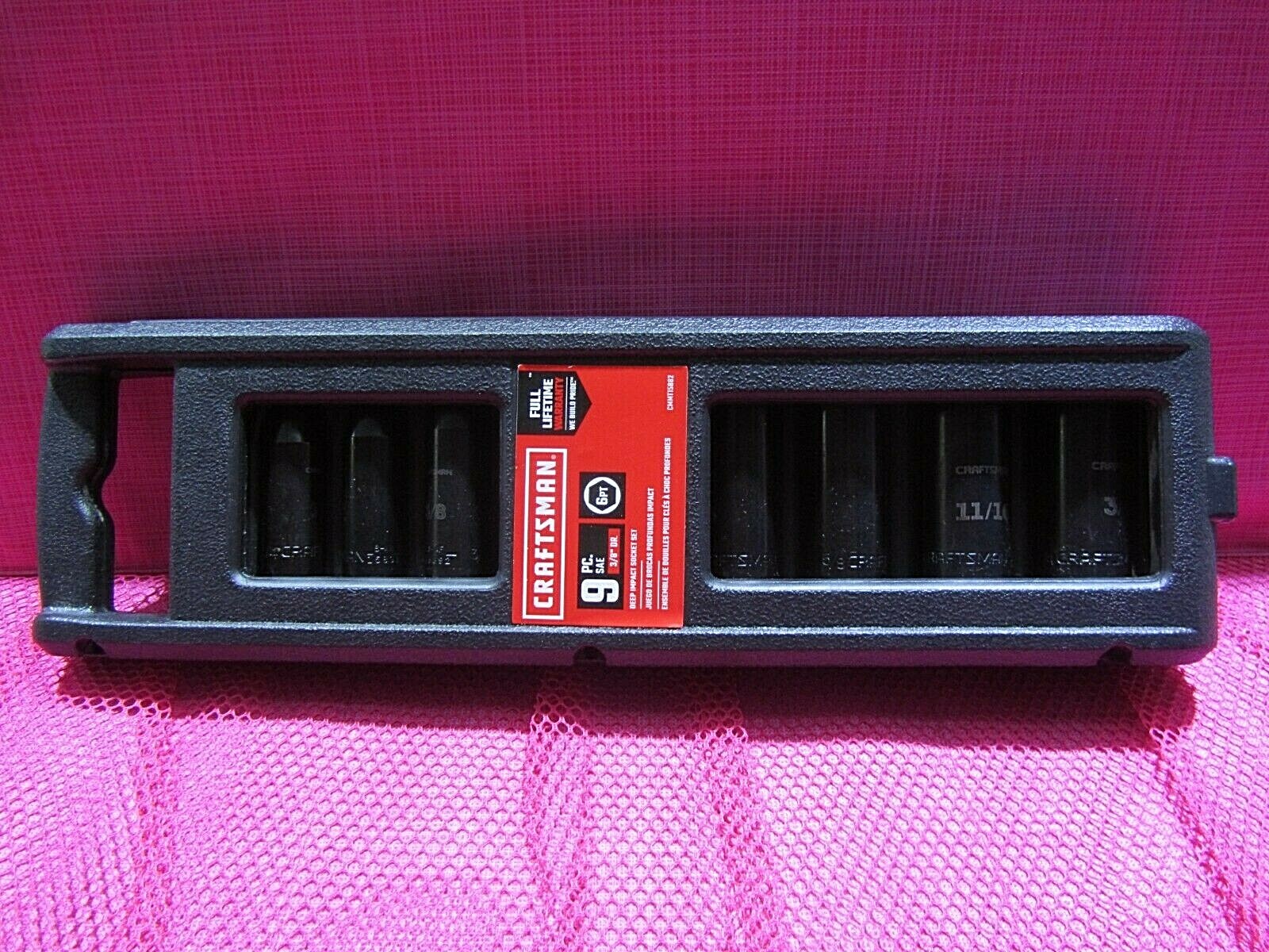 Craftsman CMMT15882 9 Piece 3/8