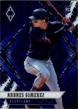 2021 Panini Phoenix Blue Velocity #3 Andres Gimenez - NM-MT