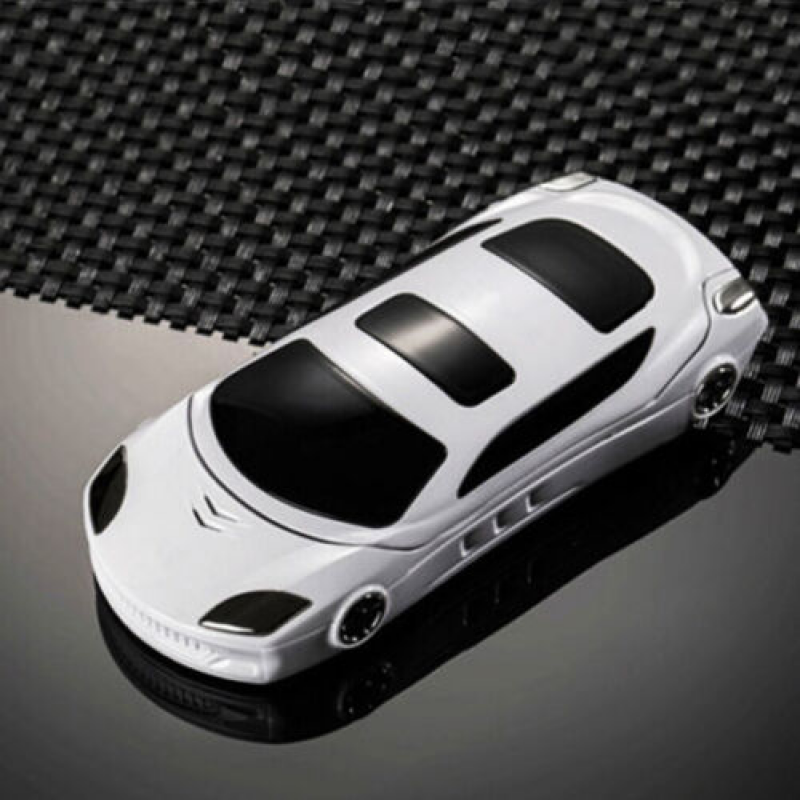 Mini Sports Car Model F15 Flip Mobile Phone Dual SIM Card MP3 Backup