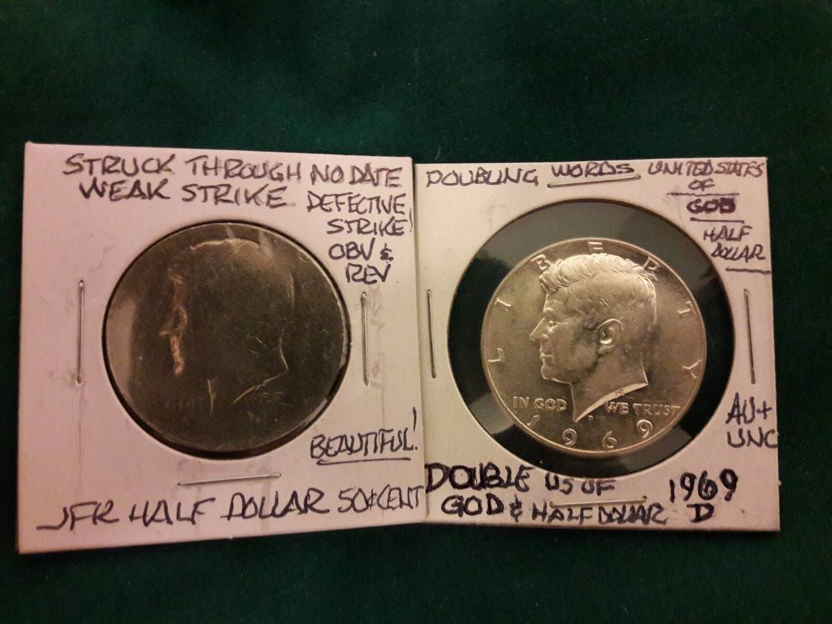 ［入手困難］DENIED／DENIED 1977-D Kennedy Half Dollar Error Double Die Reverse/DDR | eBay