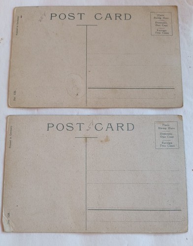 Lot Of 6 Antique Gold Trim Love & Romance Postcards - Picture 5 of 7