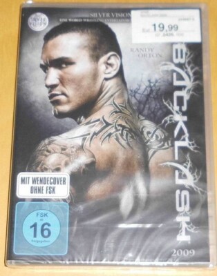 WWE Backlash 2009 DVD OVP