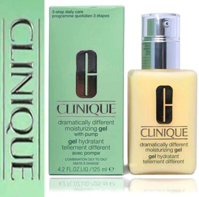 NEW CLINIQUE Dramatically Different Moisturizing GEL 4.2 fl oz NIB Facial Spa