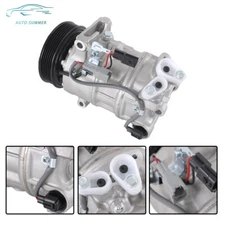 CO 29072C A/C AC Compressor + Clutch For 2013 2014 2015-2019 Nissan Sentra 1.8L