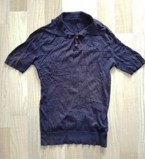 VERSACE VERSUS Luxury Vintage Polo Shirt MADE IN ITALY Größe M Slim Fit UVP 350€