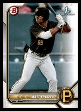 2022 Bowman Matt Fraizer #BP-91 Pittsburgh Pirates   FREE SHIPPING