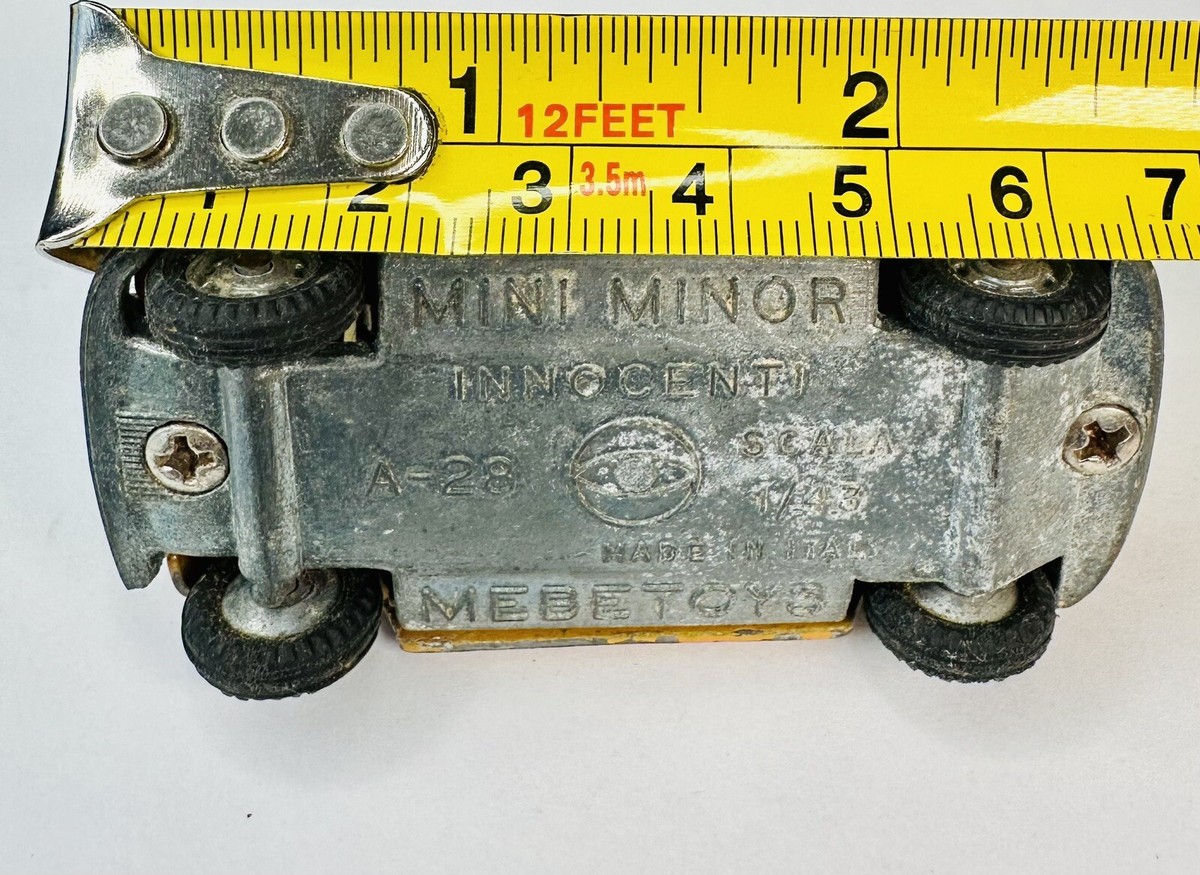 MEBETOYS 　A-28 MINI MINOR INNOCENTI Mebetoys A-28 Mini Minor Innocenti 1:45 in excellent+ all