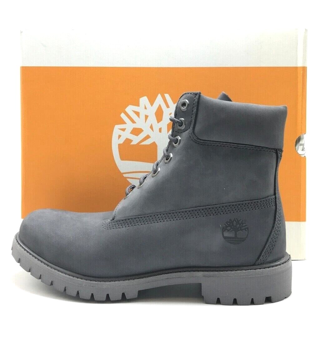 NEW* Men TIMBERLAND PREMIUM 6-INCH WATERPROOF BOOTS DK GREY NEW* Men TIMBERLAND PREMIUM 6-INCH WATERPROOF BOOTS DK GREY
