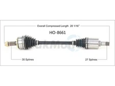 Surtrack Front Driver Left CV Axle Shaft HO-8661