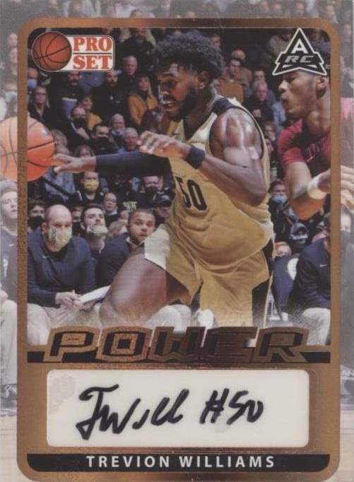2021-22 Leaf Pro Set Power - Trevion Williams #BA-TW1 - 1 of 2