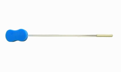 DaffoGreen Bath Sponge, with Long Bendable Handle for Easy Washing,Cleaning Aid 
