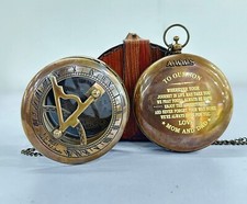 Compass, Gift for Husband, Son, to My Man, to My Fianc , Dad, Boyfriend,
