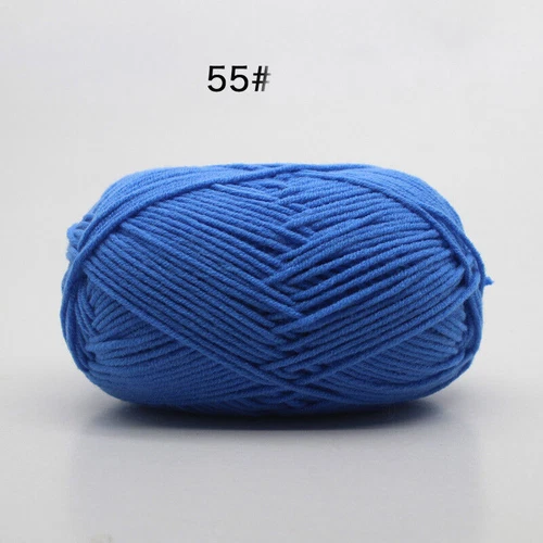 62 Colors Milk Cotton Skeins Hand Knitting Wool Baby Crochet Chunky Yarn 50g - Picture 78 of 87
