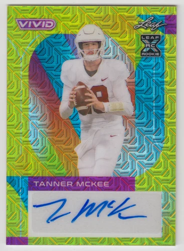 2023 Leaf Vivid Tanner McKee #BA-TM1