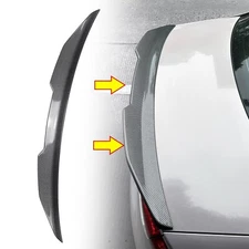 Carbon Black Rear Trunk Roof Spoiler Lip Wing For Audi A4 S4 B8 09-16 PSM Style
