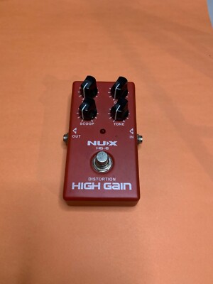 NUX HG-6 High Gain Distortion Electric Guitar Effect Pedal