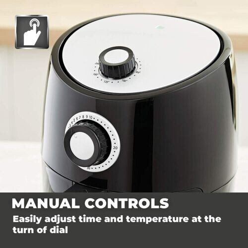 Tower T17023 Air Fryer Oven with Rapid Air Circulation and 30 Min Timer