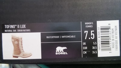 sorel cream boots