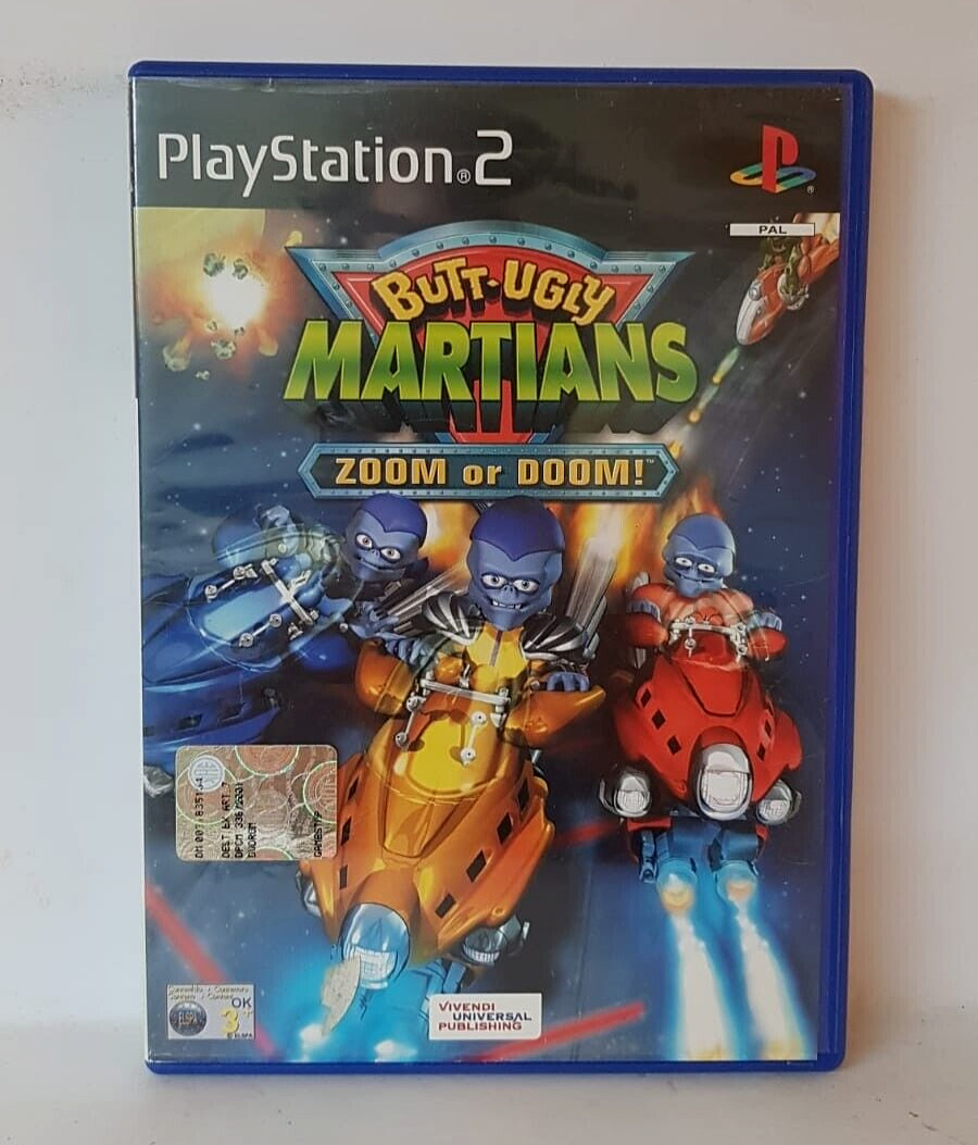 Butt-Ugly Martians Zoom Or Doom - Playstation 2 PS2
