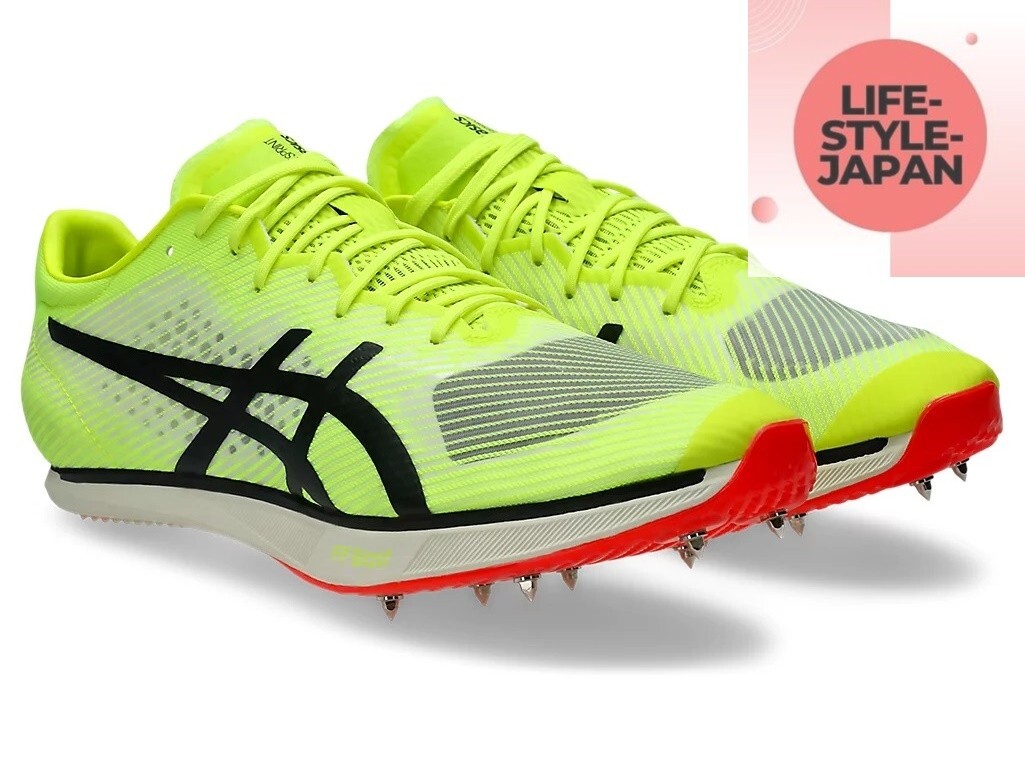 ASICS JETSPRINT 3 1093A222 750 Safety Yellow/Black Unisex Track & Field Spikes
