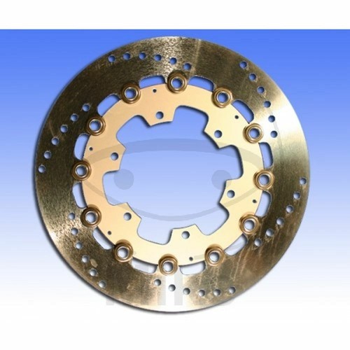 EBC-Brakes Disco Freno In Acciaio Inox Posteriore Per Kawasaki ZG1200 Voyager XII (1986-2003) - PRO-LITE Serie