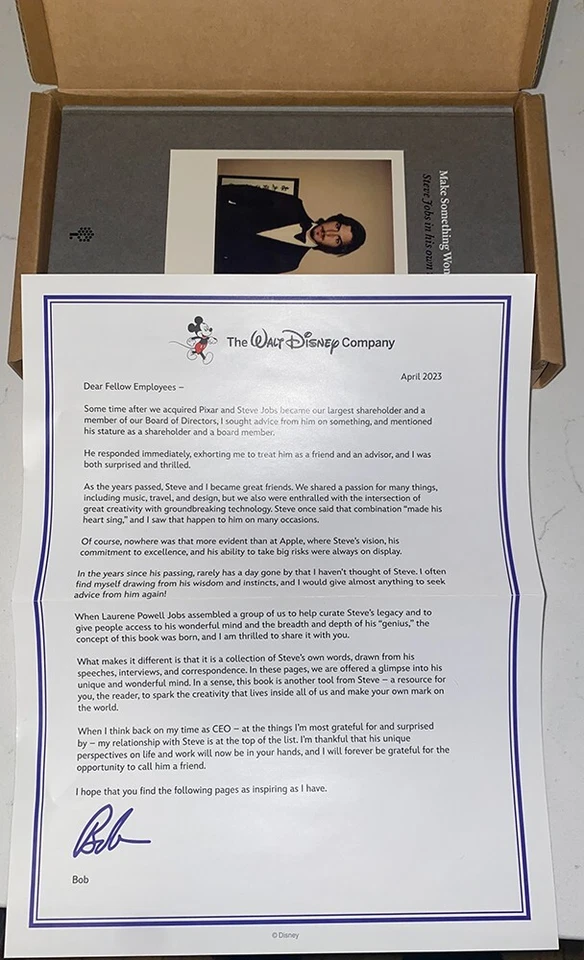 Make Something Wonderful: Limited Apple Book-NEW+BOX-Steve Jobs Archive+LETTER! - Image 3 of 4