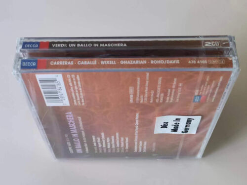 Verdi: Un Ballo in Maschera (CD, Aug-2012, 2 Discs, Decca) - Imagen 2 de 3