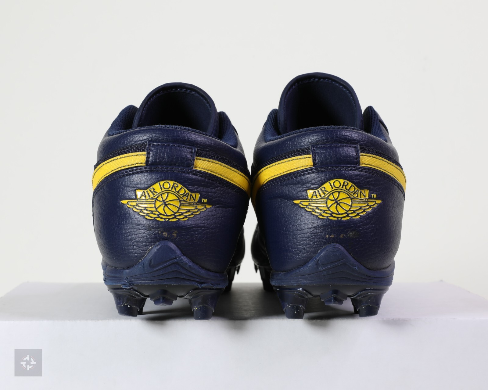 Nike Air Jordan 1 Low Michigan Player Exclusive PE Sample Cleats Men's