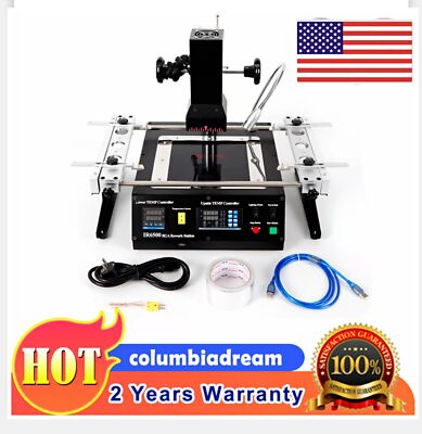 IR6500 Rework Station Infrared BGA Reballing Soldering Welding Machine ACHI NEW