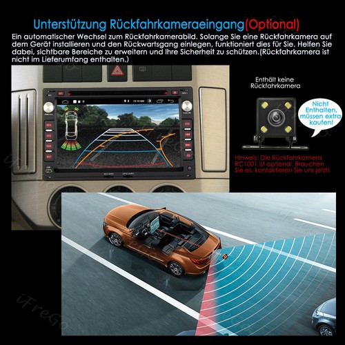 7" Android Autoradio DVD GPS Navi BT DAB+ für VW Polo, T4, Passat B5, Golf MK4 - Bild 4 von 12