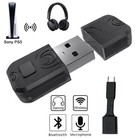 Bluetooth USB Dongle Headset HIFI Audio Receiver Adapter For PS5 PS4 Switch PC