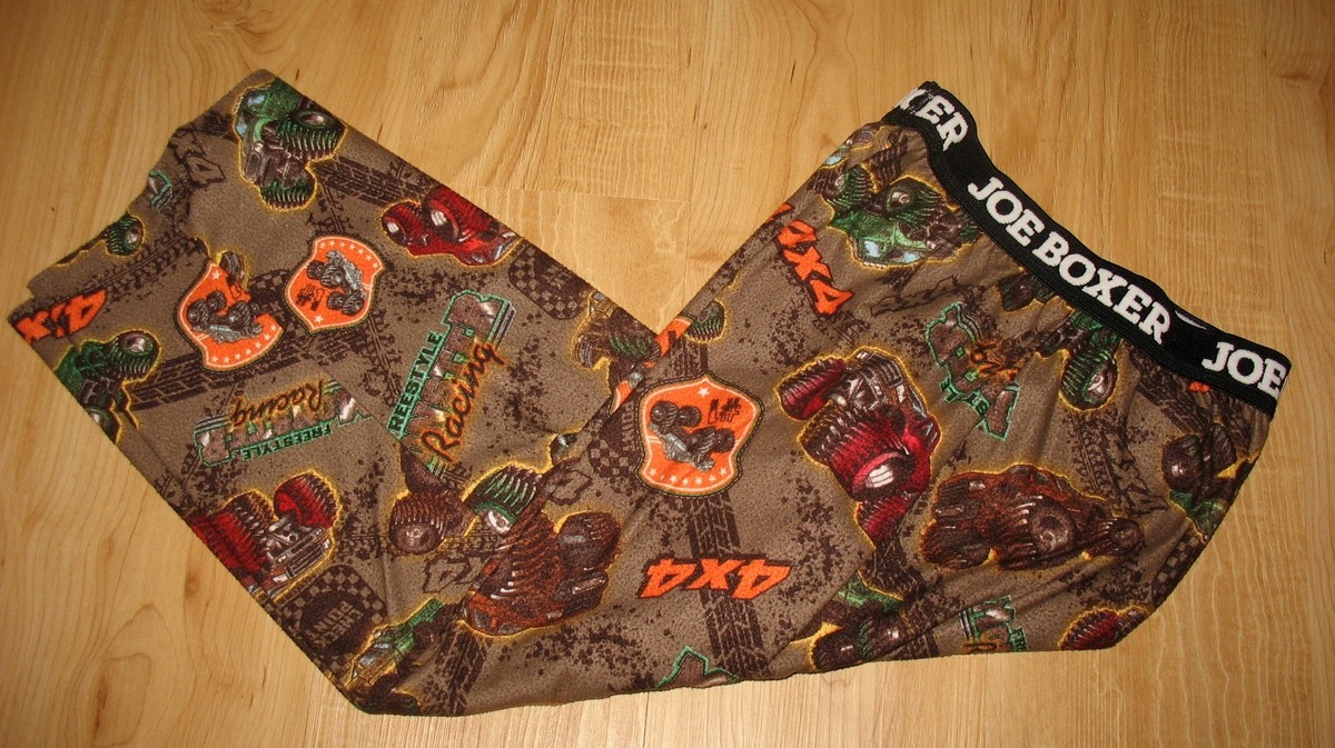 Boys Pants Size 14-16 JOE BOXER Smiley Face Mens Pajama Pants