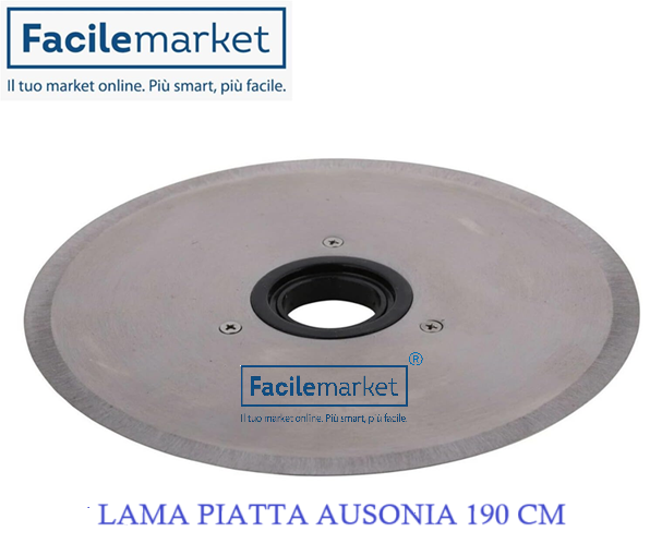Lama per affettatrice Ausonia 190 RGV  disco di ricambio liscia