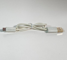 Logitech Micro USB Charging  Data Sync Cable, 16" - White