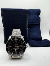 BREITLING SUPEROCEAN HERITAGE II 42 AB2010. STAINLESS STEEL BLACK DIAL AUTOMATIC 6