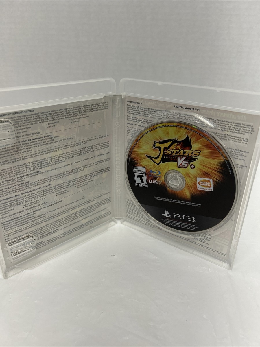 Jeu J-Stars Victory Vs+ Sur PS3 - Disque Comme Neuf - Complet