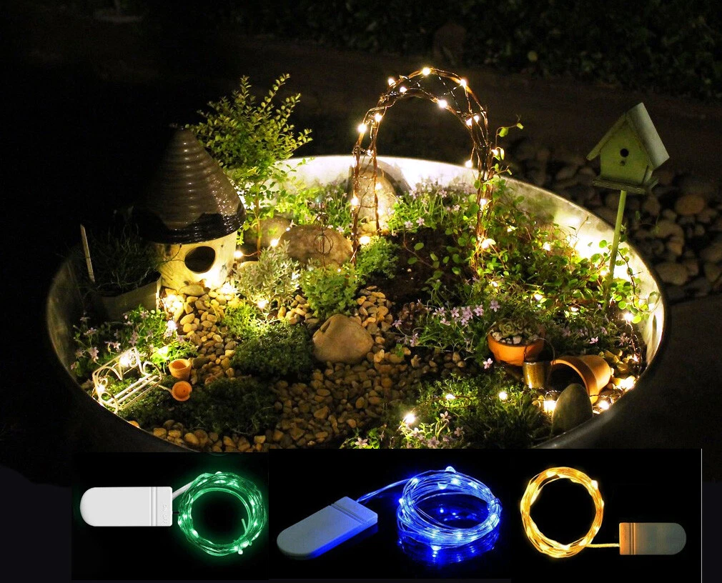 Miniature fairy on sale garden lights