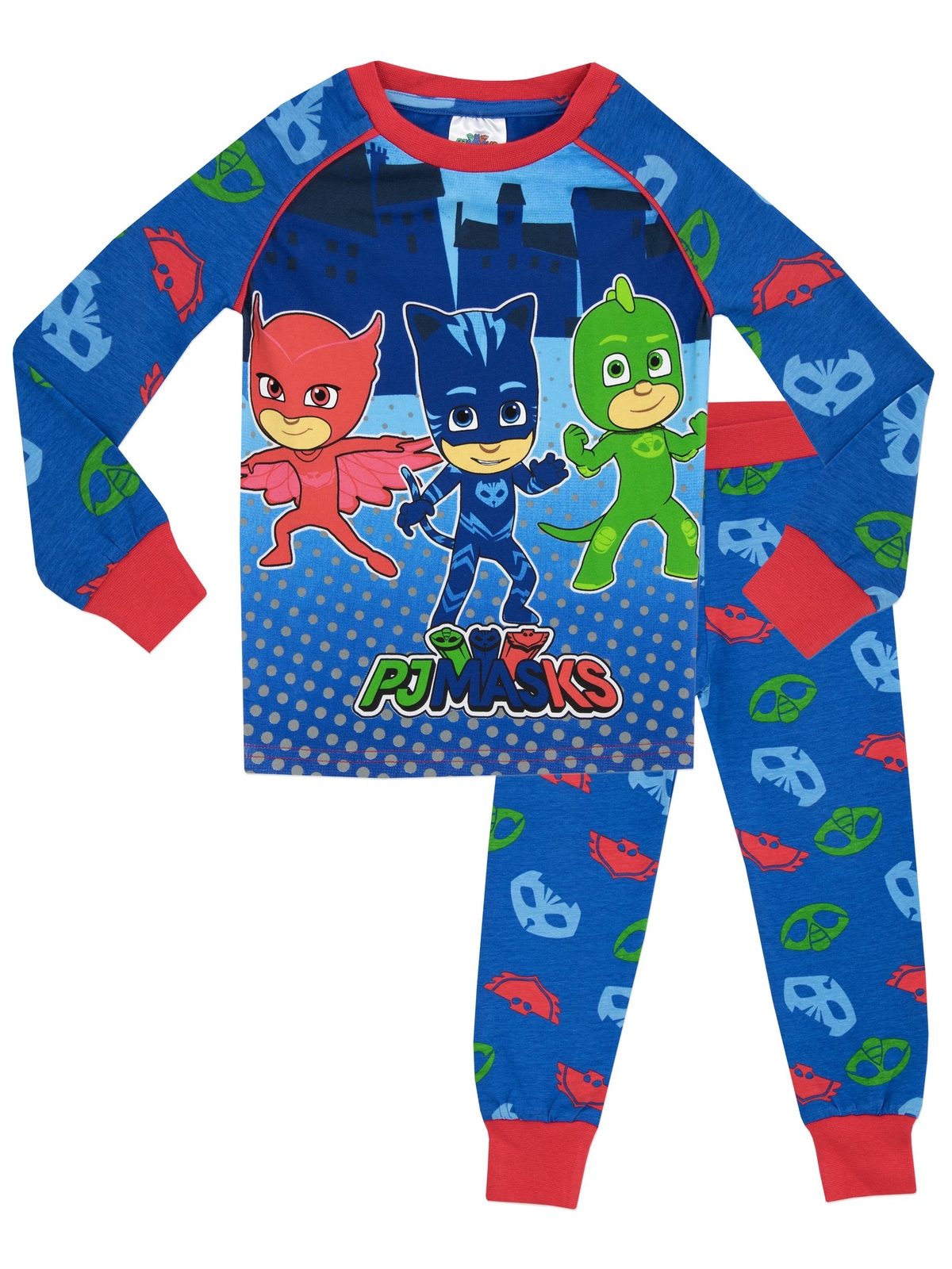 PJ MASKS Pigiama | Pigiama Caldo Cotone Bambino | Catboy Owlette Gekko | Pigi...