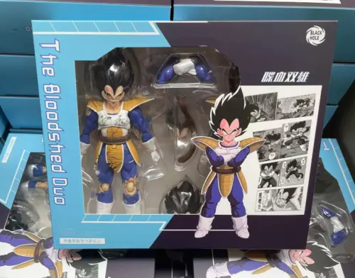 Juguetes Agujero Negro Vegeta daños y versión normal vegeta en stock Sin usar, en caja sellada - Imagen 2 de 6