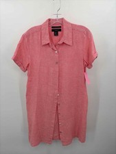 Pre-Owned Tahari Pink Size Small Knee Length Short Sleeve Dress