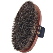 Body Brush DryExfoliate Horsehair WoodenHandle Shower Skin Cellulite Lymph Gift
