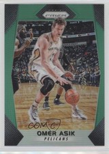 2017-18 Panini Prizm Green Prizm Omer Asik #129 fm0
