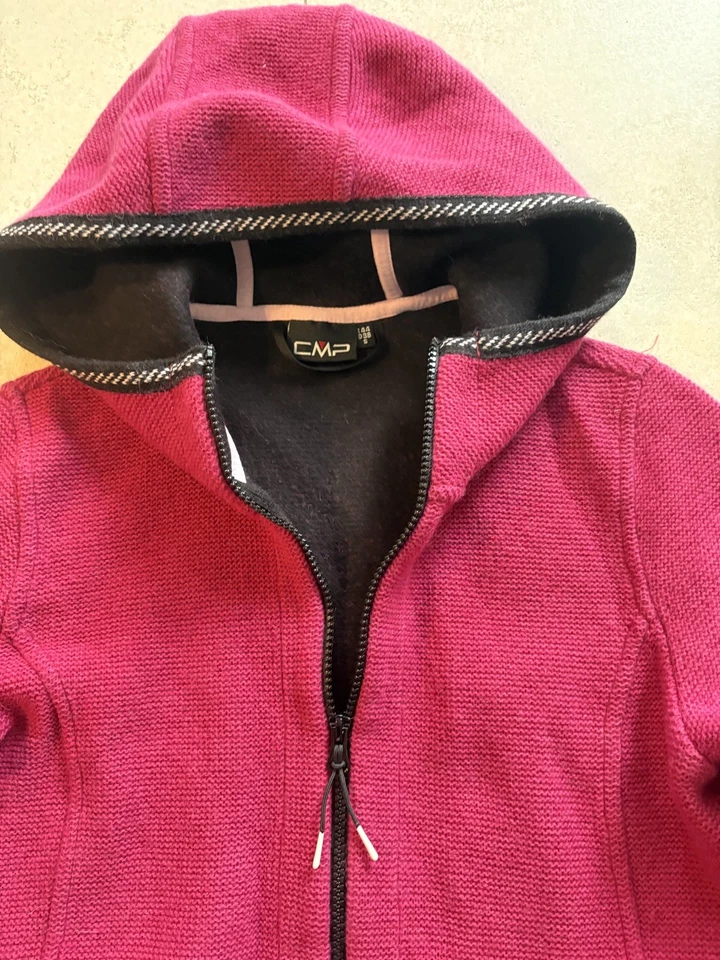 CMP Strickjacke Jacke aus Wolle, innen Fleece, Gr. 38 - Bild 4 von 4