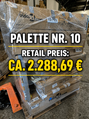 Retouren Palette vidaXL Möbel Haushalt Restposten Händler Ware Mix TOP #10